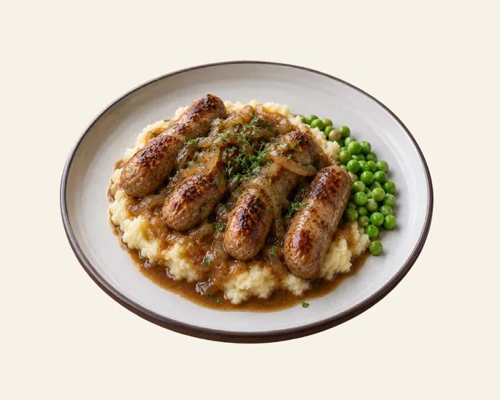 Bangers & Mash from the Poni's menu