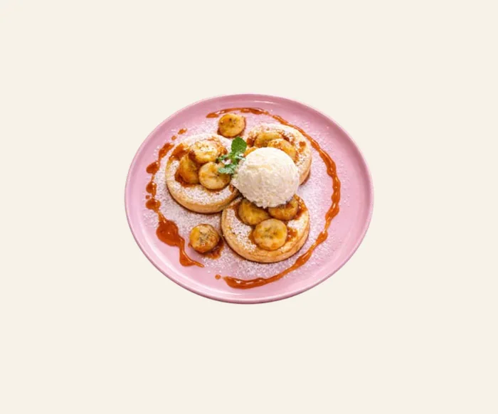 Banana Pancakes at Poni's Café in Sanur