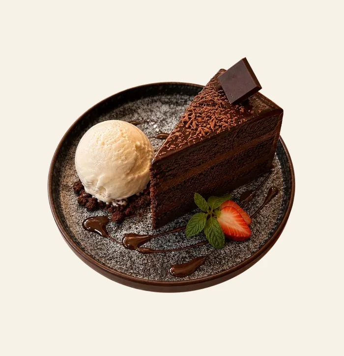 Chocolate Cake from the Poni's menu