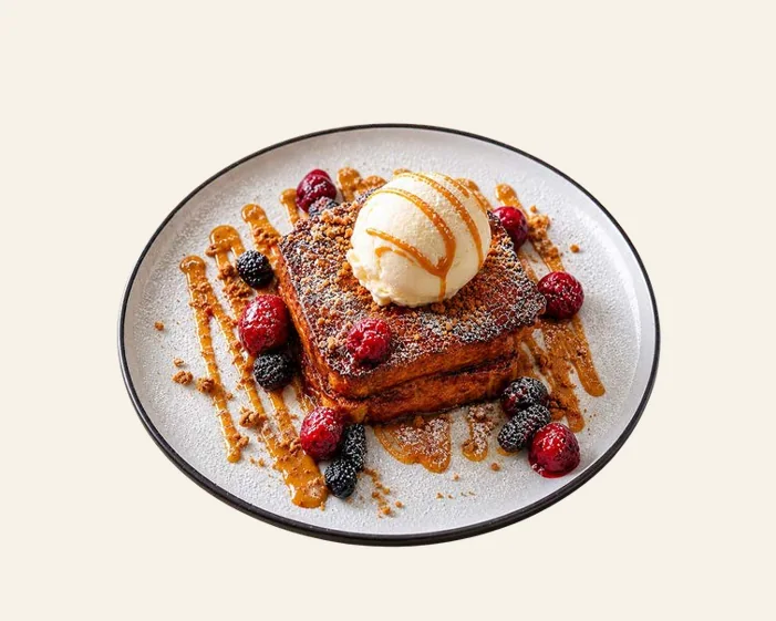 French Toast at Poni's Café in Sanur