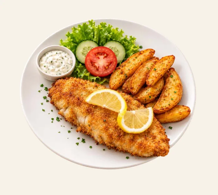Fish & Chips at Poni's Café in Sanur