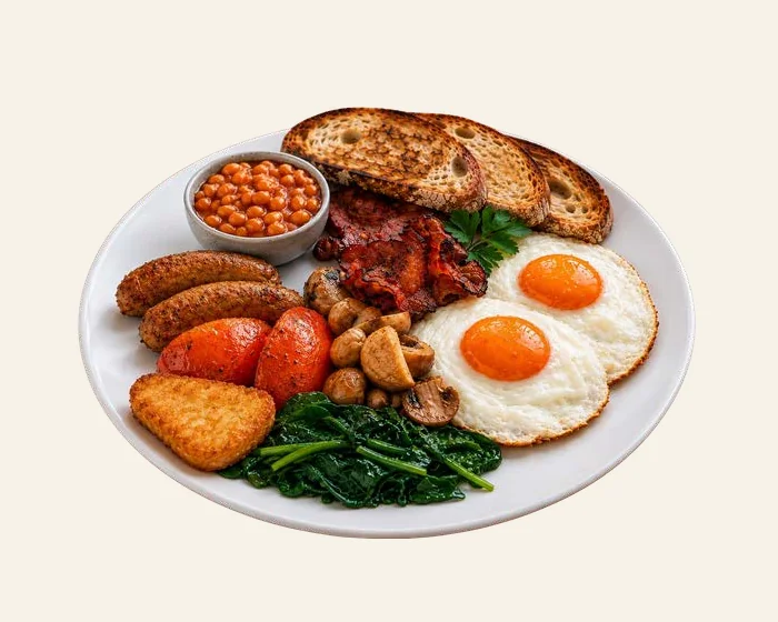 English Breakfast at Poni's Café in Sanur