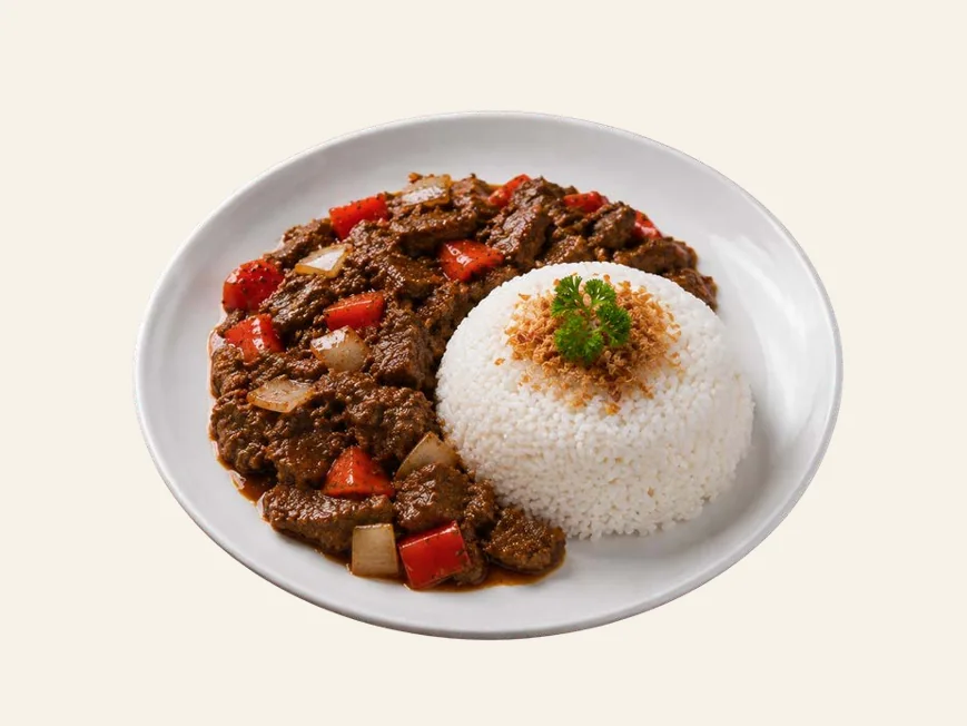 Black Pepper Beef from the Poni's menu