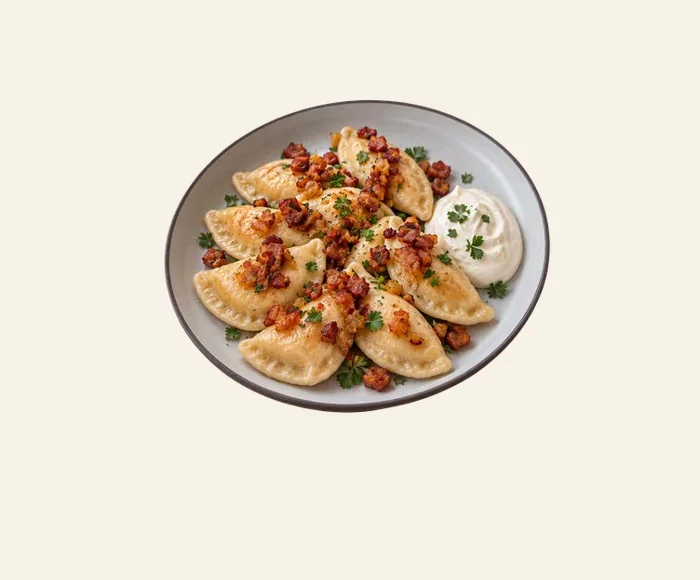 Pierogi at Poni's Café in Sanur